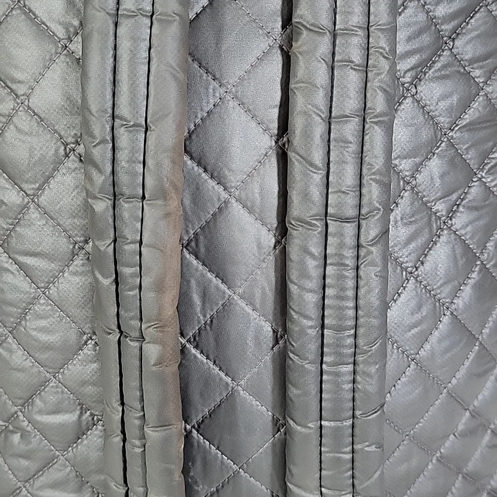 MZ Wallace Quilted Gray Nylon Backpack